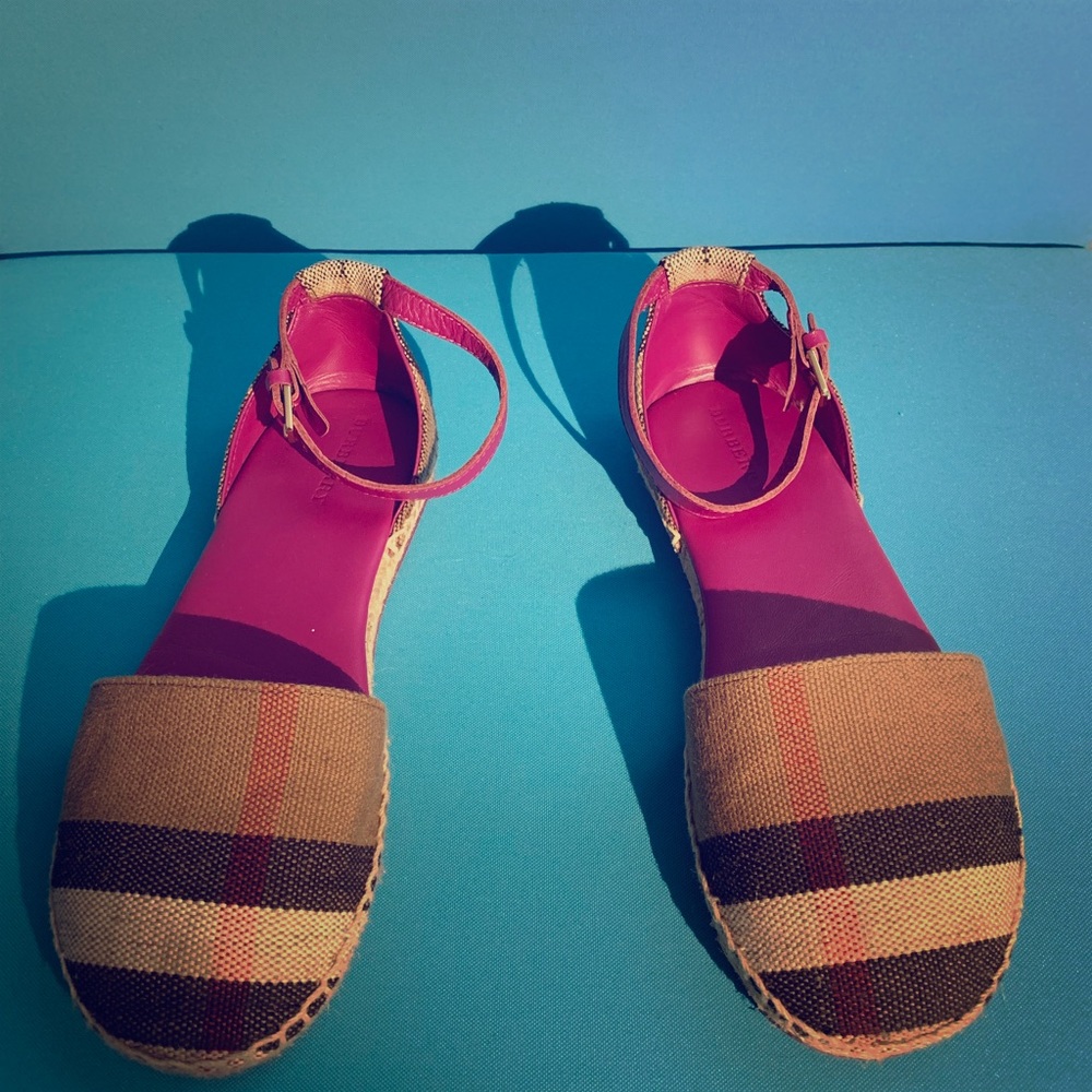 Girls Burberry espadrilles